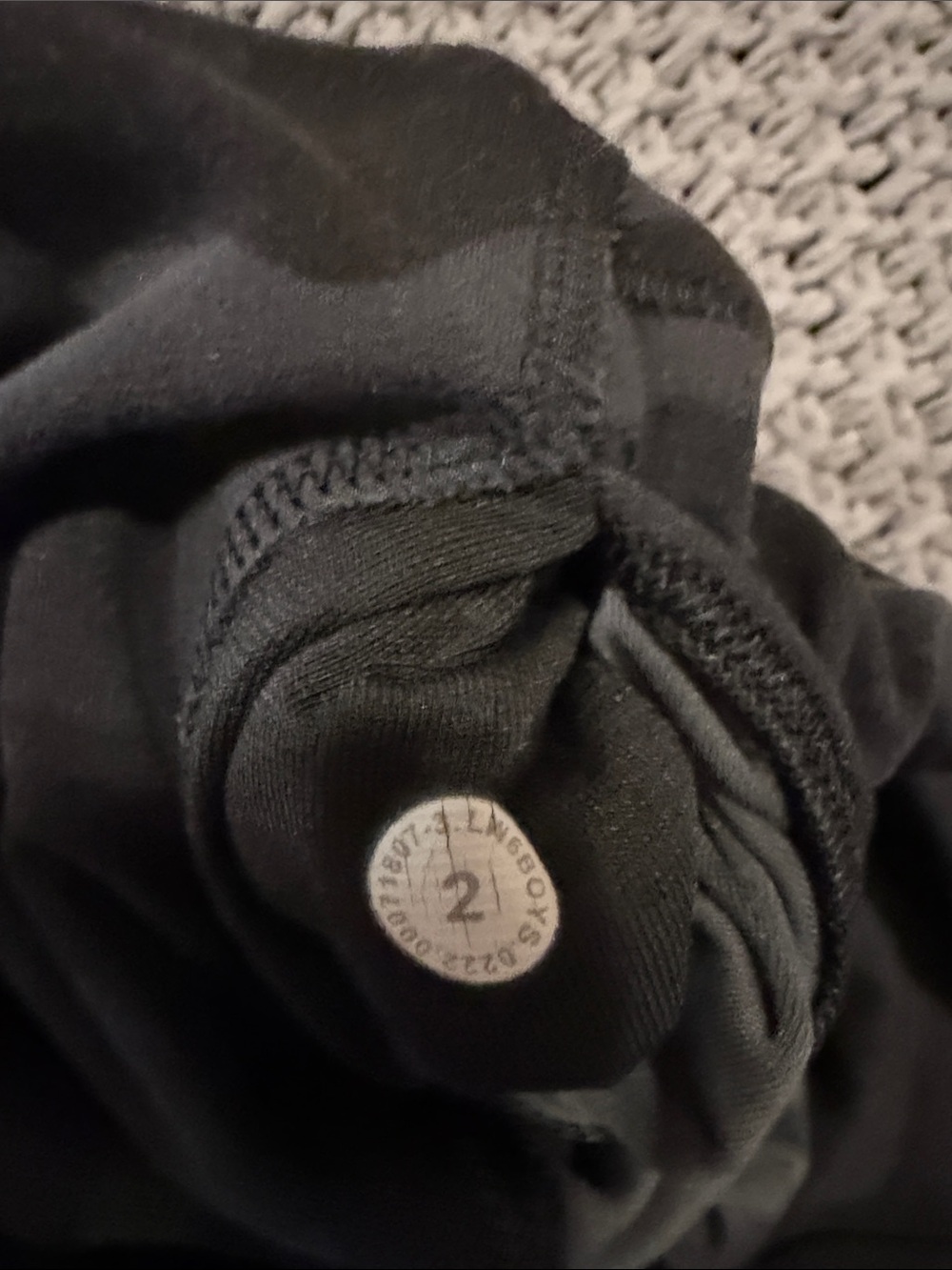 lululemon athletica Kids Black Camo Leggings - Picture 4 of 5